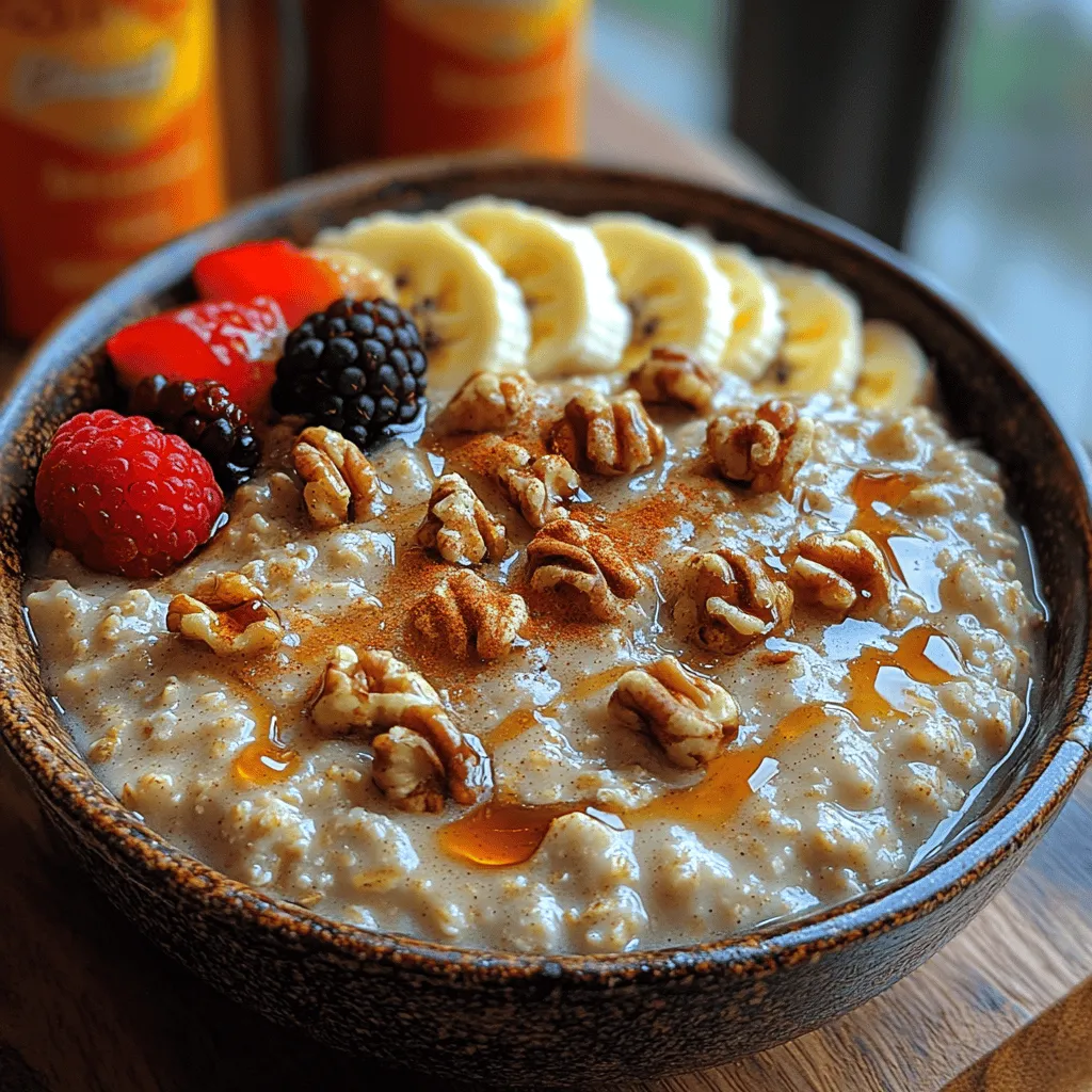 When it comes to breakfast, few options are as wholesome and versatile as oatmeal. This beloved grain has been a staple in kitchens around the world, cherished for its rich nutritional profile and adaptability. Oatmeal serves not only as a filling meal but also as a canvas for various flavors and textures, making it a delightful choice for any time of the day. Among the myriad of oatmeal recipes, Creamy Maple Walnut Oatmeal stands out, offering a perfect balance of sweetness, nuttiness, and creaminess that sets the tone for a satisfying morning.