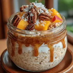 Overnight oats have surged in popularity as a go-to breakfast choice for busy individuals seeking a nutritious and satisfying meal. This simple yet versatile dish is not only easy to prepare but also offers a wide array of health benefits, making it a favorite among health enthusiasts and busy families alike. Among the many variations of overnight oats, Peach Cobbler Overnight Oats stand out as a vibrant and delicious option that encapsulates the essence of summer in every bite.