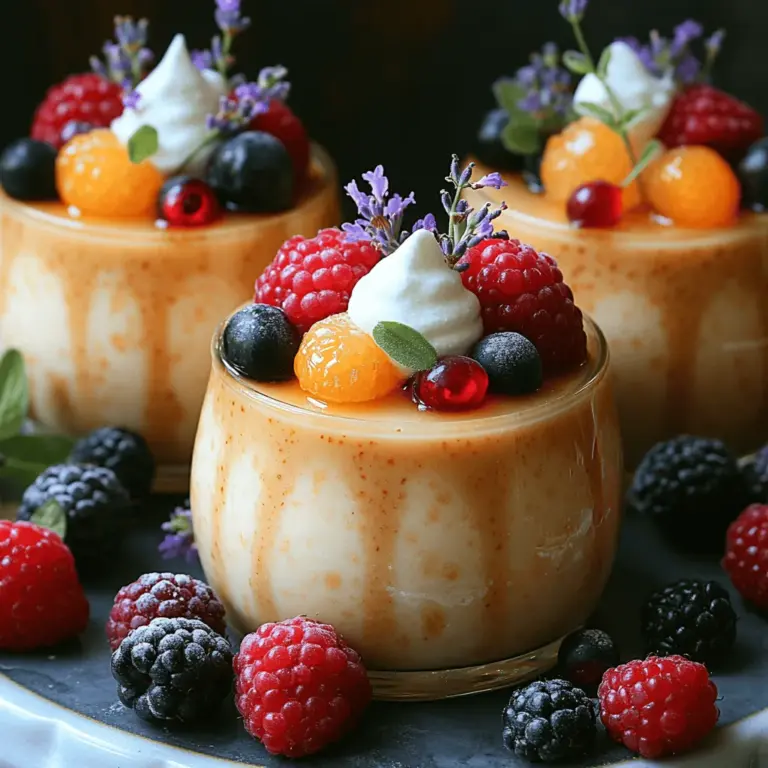 There’s something inherently enchanting about a well-crafted dessert that combines both elegance and simplicity. Enter the Silky Earl Grey Panna Cotta—a creamy, dreamy Italian dessert that takes the classic panna cotta and elevates it with the aromatic essence of Earl Grey tea. This article will serve as your comprehensive guide to mastering this delightful dish, exploring not only the recipe itself but also its rich history, cultural significance, and the perfect pairings that enhance its unique flavor profile.