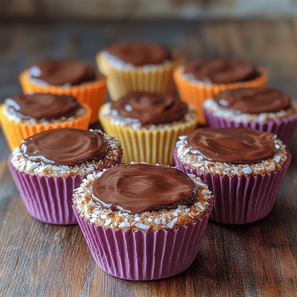 When it comes to desserts, the combination of chocolate and coconut is a classic that never fails to impress. The Decadent No-Bake Chocolate Coconut Cups are a perfect embodiment of this beloved duo, marrying the rich, luscious flavors of dark chocolate with the tropical sweetness of coconut. What sets this recipe apart is its simplicity; it requires no baking and can be whipped up in a matter of minutes, making it an ideal treat for any occasion—from casual get-togethers to festive celebrations.