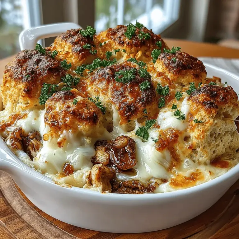 To create a truly memorable Chicken Alfredo Biscuit Bake, it’s essential to understand the key ingredients that contribute to its flavor and texture. Each component plays a vital role in crafting this comforting dish.