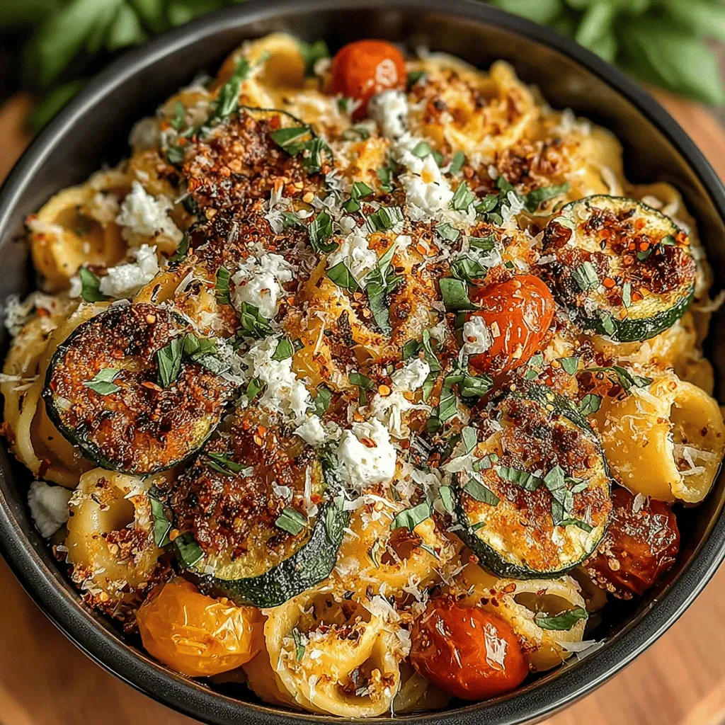 In the realm of quick and nutritious meals, Zesty Roasted Zucchini and Feta Pasta stands out as a delightful option that combines flavor with health benefits. This dish showcases the vibrant colors and fresh tastes of seasonal produce, making it not only a feast for the palate but also a treat for the eyes. With its easy preparation and robust flavors, it’s a perfect choice for weeknight dinners or casual gatherings with friends and family.