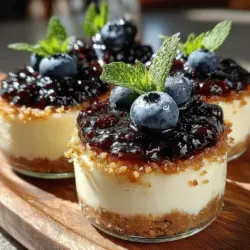 No-bake desserts have carved out a niche in the culinary world, offering a delightful blend of simplicity and indulgence. Among these, Luscious No-Bake Blueberry Cheesecake Cups stand out as a vibrant and refreshing treat, perfect for any occasion. Whether you are hosting a summer gathering, celebrating a special event, or simply treating yourself after a long day, these cheesecake cups are an easy-to-make dessert that promises to impress.