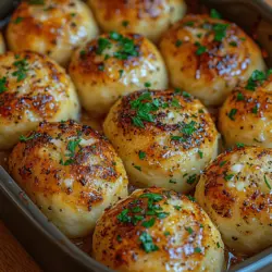 Golden Garlic Parmesan Pull-Apart Bread is not just a dish; it's a culinary experience that brings people together. This delectable bread, characterized by its fluffy texture and rich, savory flavor, has gained popularity in homes and restaurants alike. The beauty of pull-apart bread lies in its shareability, making it an ideal centerpiece for gatherings, family dinners, or cozy nights in. Its golden exterior, infused with the robust flavors of garlic and Parmesan cheese, invites everyone to dig in and enjoy.