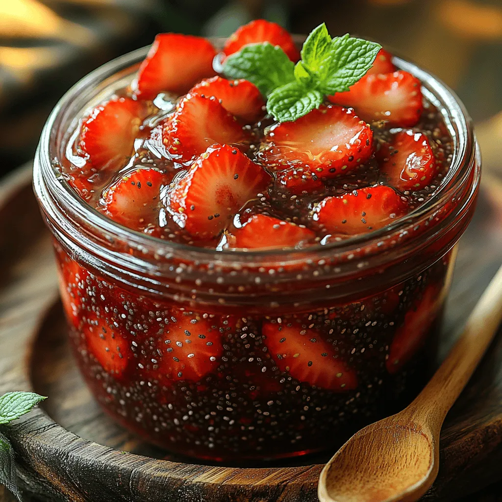Homemade jams have surged in popularity in recent years, and for good reason. Not only do they offer a delightful way to preserve seasonal fruits, but they also allow you to control the ingredients, making them a healthier alternative to many store-bought options filled with preservatives and excessive sugars. Among the myriad of choices, Strawberry Chia Bliss Jam stands out as a particularly nutritious and simple recipe that combines the sweetness of fresh strawberries with the health benefits of chia seeds, creating a delightful spread that’s perfect for toast, yogurt, or even as a topping for desserts.