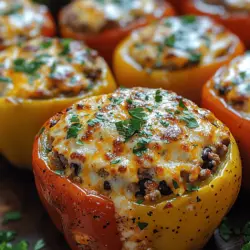 Stuffed peppers have long been cherished as a versatile and hearty dish, offering a delightful way to combine flavors and textures in a single serving. This culinary classic has transcended borders and cultures, allowing home cooks to explore a myriad of fillings that cater to various tastes and dietary preferences. Among the countless variations, the Heavenly Creamy Turkey Stuffed Peppers stand out for their rich combination of ground turkey and cream cheese, which creates a deliciously creamy filling that is both comforting and satisfying.