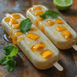 In a world where store-bought treats often feature artificial flavors and excessive sugar, there's something special about crafting your own frozen delights at home. Not only do you have complete control over the ingredients, but you also get to tailor the flavors to suit your preferences. The Tropical Bliss Mango Yogurt Popsicles are not just a recipe; they are a celebration of summer's bounty, offering a taste of tropical paradise with every bite.
