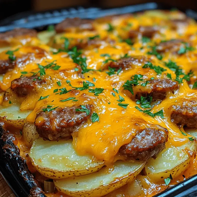 Casseroles have long been a staple in the realm of comfort food, offering a warm hug in a dish that brings families together around the dinner table. Their hearty nature and the ability to combine various ingredients into a single, satisfying meal make them particularly appealing. Among the myriad of casserole recipes, the Creamy Sausage and Potato Casserole stands out as a quintessential choice that tantalizes the taste buds while providing a sense of nostalgia.