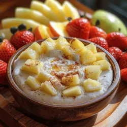 In the age of health-conscious eating, snacks that are both nutritious and delicious have gained immense popularity. Gone are the days when snacking was synonymous with chips and sugary treats; today's consumers are seeking out options that provide sustenance without sacrificing flavor. One such delightful creation is the Creamy Greek Yogurt Fruit Dip. This versatile dip not only serves as a healthy accompaniment to fresh fruits but also stands out as a fantastic option for various occasions, including parties, family gatherings, or simply as a wholesome afternoon snack.