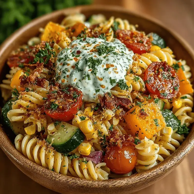As the days grow longer and the temperatures rise, summer gatherings and picnics become a staple of outdoor life. Whether it's a backyard barbecue, a potluck, or a beach outing, pasta salads frequently take center stage. Their versatility, ease of preparation, and ability to feed a crowd make them a perennial favorite. Among the myriad of pasta salad recipes, the Creamy Ranch Delight Pasta Salad stands out as a refreshing and vibrant dish that embodies the essence of summer dining.