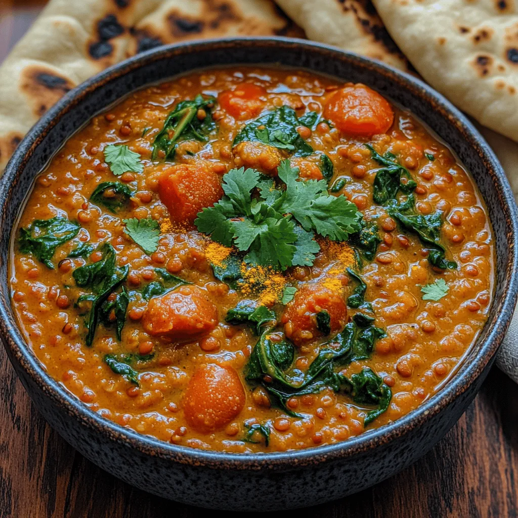Hearty Lentil Spinach Dhal is more than just a dish; it's a celebration of flavors and nutrition rooted in culinary traditions from South Asia. This vibrant, plant-based meal is a staple in many households, offering a comforting blend of spices, lentils, and leafy greens. Dhal, derived from lentils, is often regarded as a symbol of sustenance and nourishment, embodying the essence of home-cooked meals that bring families together.