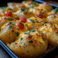 There's something inherently comforting about a well-prepared pasta dish, and Creamy Ranch Pasta Shells Delight is no exception. This dish has quickly become a favorite among home cooks looking for a meal that's not only simple to prepare but also bursting with flavor and texture. The combination of creamy filling and tender pasta shells creates a delightful experience that’s sure to please everyone at the dinner table, making it an ideal choice for families, casual gatherings, or even a cozy night in.