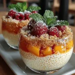 Chia pudding has emerged as a popular choice for both breakfast and dessert, combining convenience and nutrition in a delightful package. When the rich flavors of Peach Melba—an iconic dessert that pairs juicy peaches with tart raspberries and creamy vanilla ice cream—are infused into chia pudding, it transforms into an irresistible treat. This article delves into the delightful Peach Melba Chia Pudding recipe, offering detailed insights into the ingredients, preparation steps, nutritional benefits, and serving suggestions. Whether enjoyed during a warm summer afternoon or as a wholesome snack any time of the year, this recipe is bound to become a favorite.