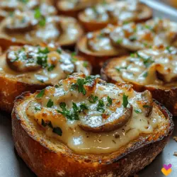 In the realm of comfort food, few dishes can match the allure of creamy garlic mushroom toasts. This delightful appetizer or light meal combines the earthiness of fresh mushrooms with the richness of cream and Parmesan, all atop crispy rustic bread. Whether you’re hosting a gathering, indulging in a leisurely brunch, or enjoying a cozy night in, creamy garlic mushroom toasts offer a satisfying experience that is both simple to prepare and bursting with flavor.
