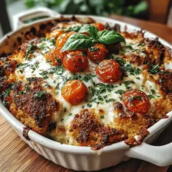 In the realm of comfort food, few dishes manage to combine health, flavor, and ease of preparation quite like Creamy Tomato Basil Quinoa Bake. This recipe is a delightful fusion of creamy textures, vibrant flavors, and wholesome ingredients, making it an ideal dish for a cozy family dinner or a meal prep option for the week. The appeal of this bake lies not only in its comforting nature but also in its impressive nutritional profile, which showcases quinoa as a star ingredient.