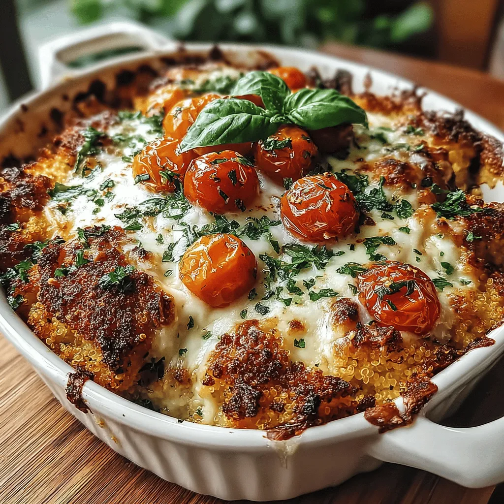 In the realm of comfort food, few dishes manage to combine health, flavor, and ease of preparation quite like Creamy Tomato Basil Quinoa Bake. This recipe is a delightful fusion of creamy textures, vibrant flavors, and wholesome ingredients, making it an ideal dish for a cozy family dinner or a meal prep option for the week. The appeal of this bake lies not only in its comforting nature but also in its impressive nutritional profile, which showcases quinoa as a star ingredient.