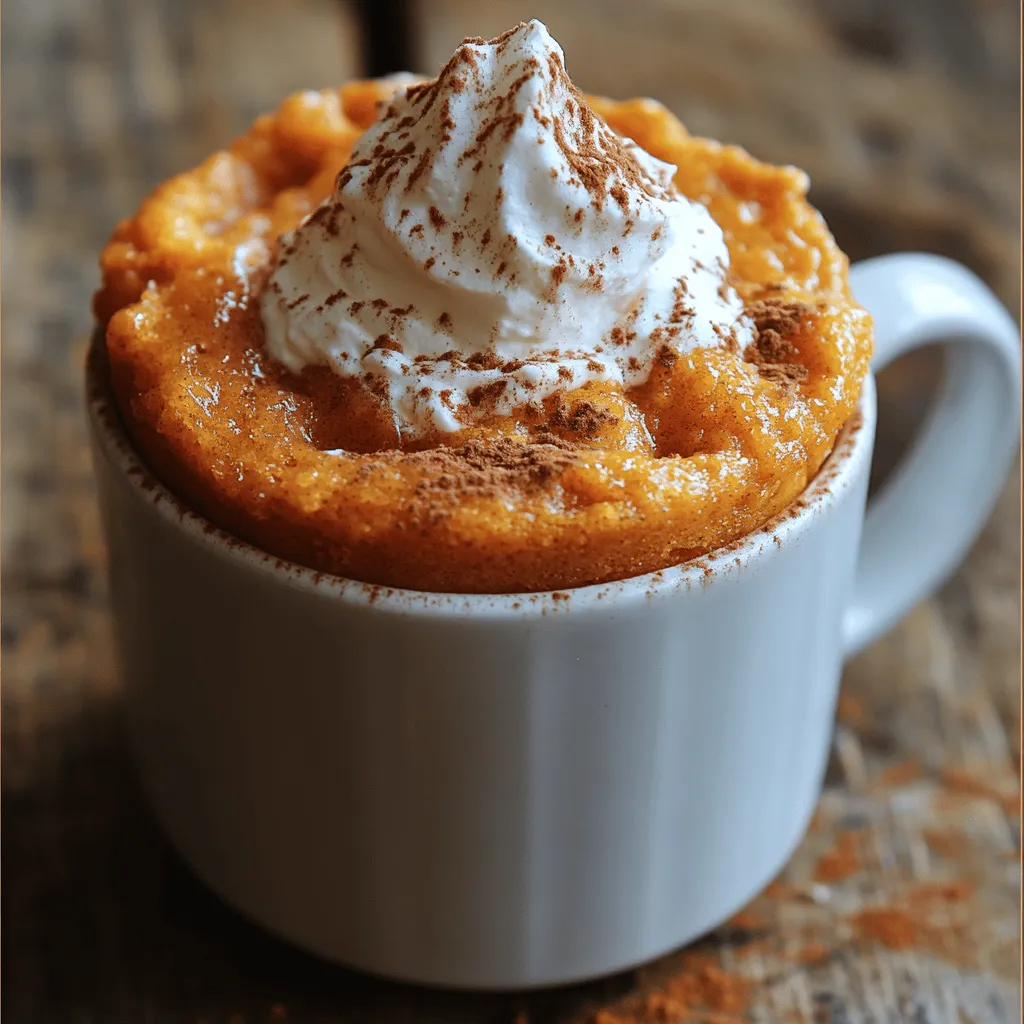 In the ever-evolving world of desserts, quick and easy recipes have taken center stage, making it simpler than ever to satisfy those sweet cravings. One such delightful treat that has captured the hearts of dessert lovers is the Fluffy Pumpkin Spice Mug Cake. This single-serving dessert not only provides a warm, comforting flavor profile but also caters to the modern need for convenience. Whether you're seeking a quick indulgence after a long day or a cozy snack to enjoy while binge-watching your favorite series, this mug cake is the perfect solution.