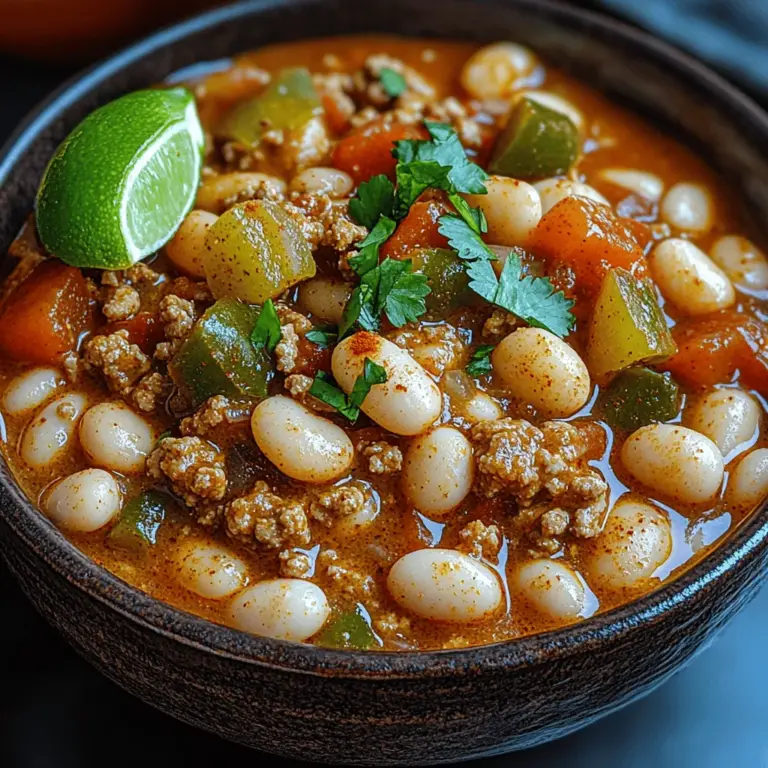 When the weather turns chilly and a craving for something warm and hearty sets in, few dishes can compete with a comforting bowl of white turkey chili. This delightful variation of traditional chili offers a lighter, yet equally satisfying alternative that is perfect for cozy evenings at home or casual gatherings with friends. With its creamy base and a medley of spices, white turkey chili is not only a feast for the palate but also a nourishing choice for those looking to maintain a healthy diet.