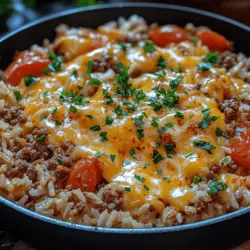 Achieving the perfect Cheesy Ground Beef and Rice Skillet requires keen attention during the cooking process, especially when it comes to the rice. Cooking rice to the right texture is crucial for a successful dish. Here are some tips to ensure your rice is perfectly cooked: