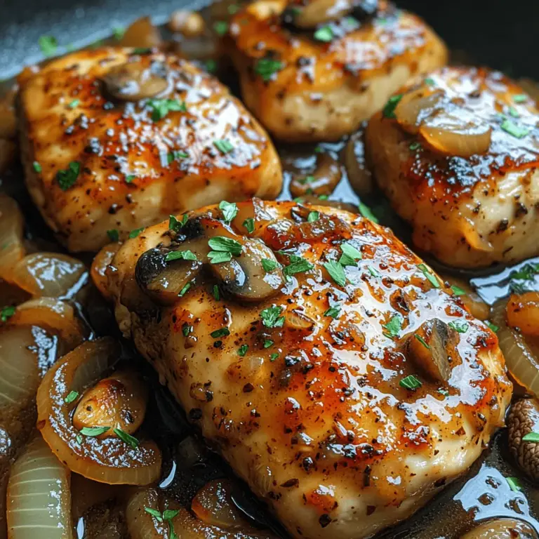 In the fast-paced world we live in, the appeal of one-pan meals has never been more pronounced. They offer not only convenience but also a way to enjoy delicious home-cooked food without spending hours in the kitchen. One such recipe that embodies this simplicity while delivering rich, comforting flavors is the One-Pan Garlic Mushroom Chicken. This dish brings together the savory essence of garlic, the earthiness of mushrooms, and the tender juiciness of chicken, creating a harmonious blend that is both satisfying and nourishing.