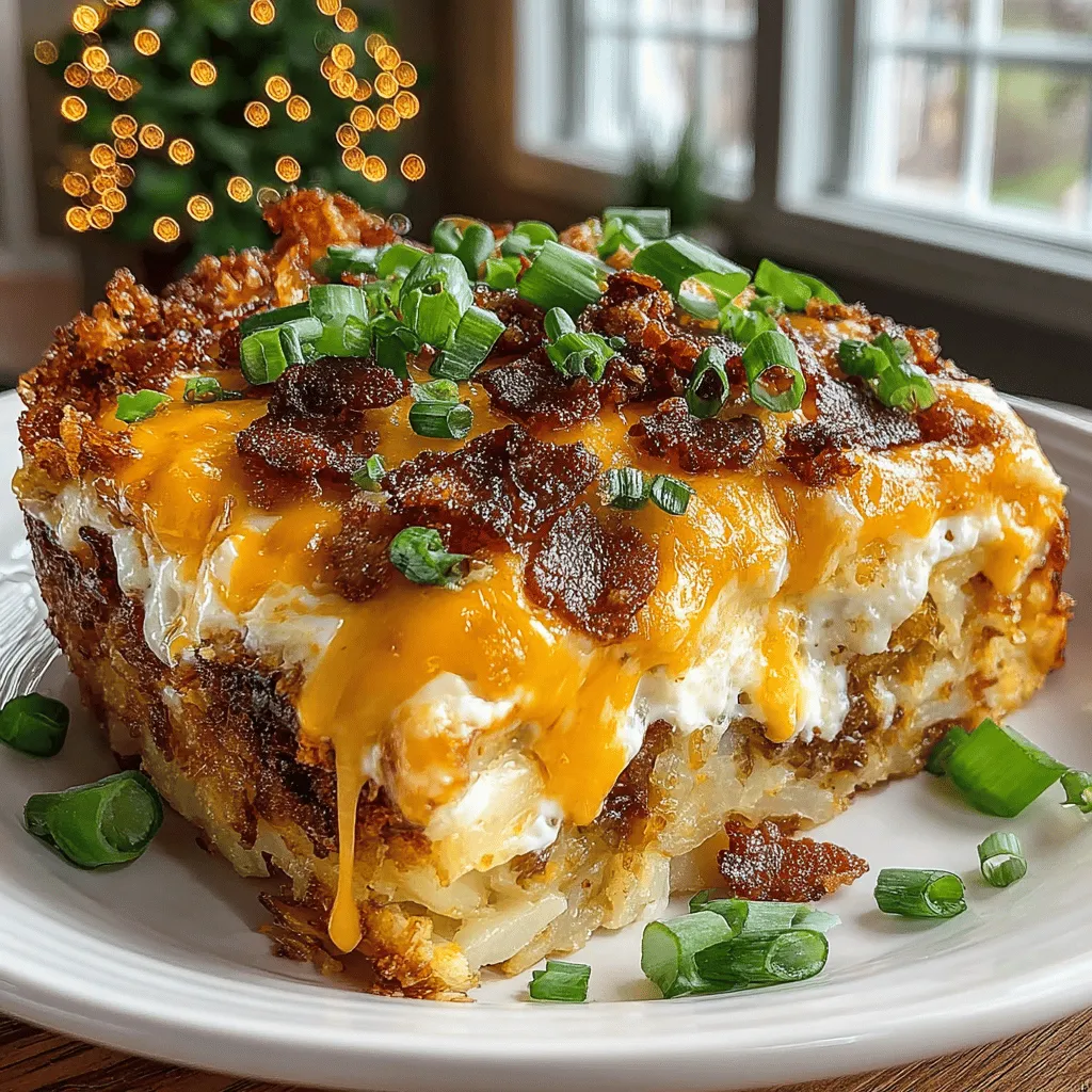 Breakfast is often heralded as the most important meal of the day, and for good reason. It sets the tone for your morning, fuels your body, and can even be a delightful way to gather friends and family around the table. One dish that embodies this spirit is the Crispy Bacon & Cheesy Potato Breakfast Casserole. This hearty, flavorful dish combines the satisfying crunch of bacon, the comfort of cheesy potatoes, and the richness of eggs, making it an ideal choice for any breakfast occasion.