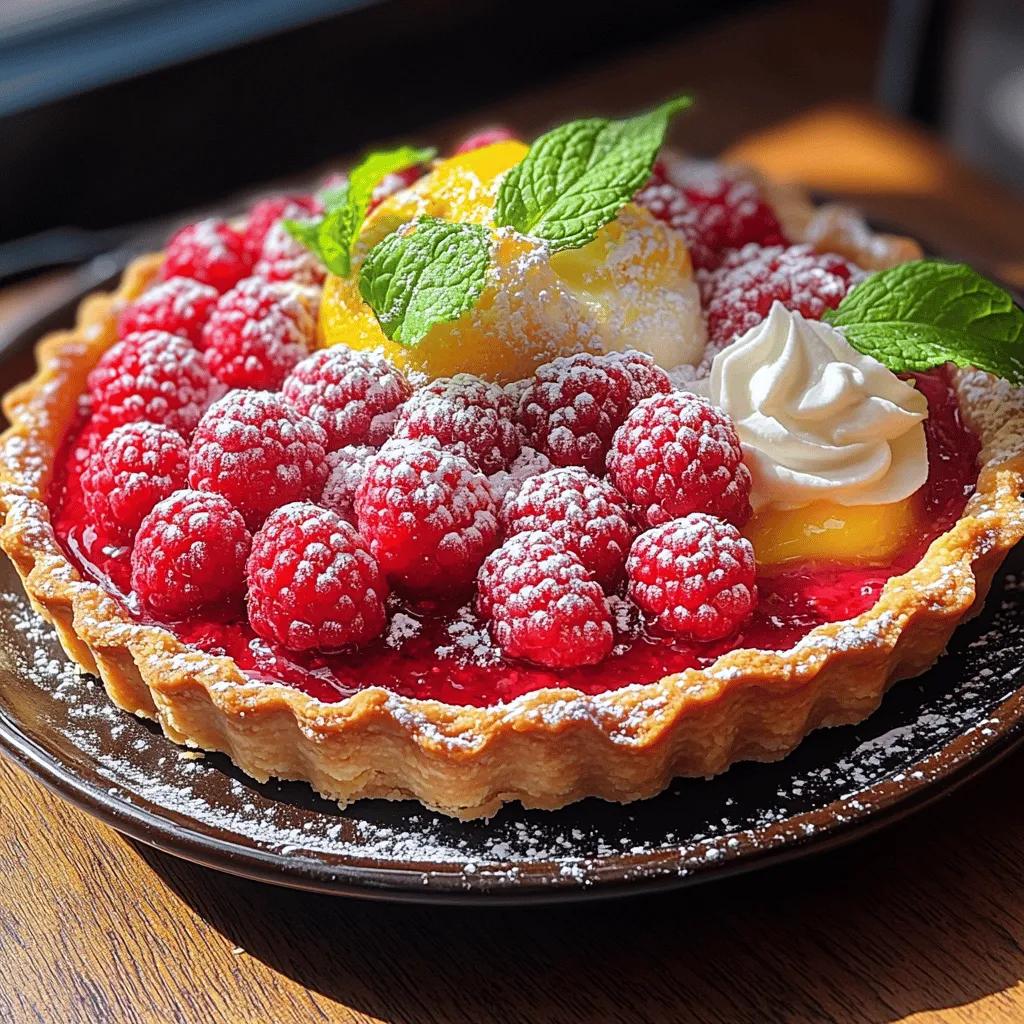If you're searching for the perfect dessert that embodies the essence of summer and brings a pop of flavor to your dinner table, look no further than the Zingy Raspberry Lemon Tart. This delightful tart combines the tangy sweetness of raspberries with the refreshing zest of lemons, creating a treat that is both visually stunning and utterly delicious. As a beloved choice among dessert enthusiasts, this tart stands out not only for its taste but also for its versatility, making it an ideal addition to any gathering or a simple indulgence to enjoy at home.