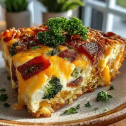Breakfast is often heralded as the most important meal of the day, setting the tone for energy, focus, and mood as you navigate through your morning routine. A well-balanced breakfast not only fuels your body but also provides essential nutrients that can enhance your overall health. In this quest for a satisfying morning meal, the Cheesy Ham and Broccoli Breakfast Bake emerges as a delicious and wholesome option that combines flavor, nutrition, and convenience.