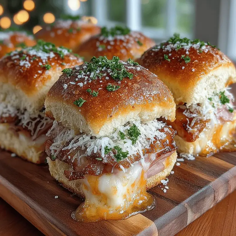 Sliders have emerged as a beloved choice for casual dining, family gatherings, and parties. Their bite-sized appeal makes them a versatile snack that can cater to a wide range of tastes and preferences. Whether you are hosting a big game day, a birthday party, or simply looking for a quick weeknight meal, sliders like the Cheesy Delight: Savory Ham and Swiss Sliders can be a perfect solution. These sliders are not only easy to prepare but also deliver a delightful combination of flavors that are sure to please a crowd.