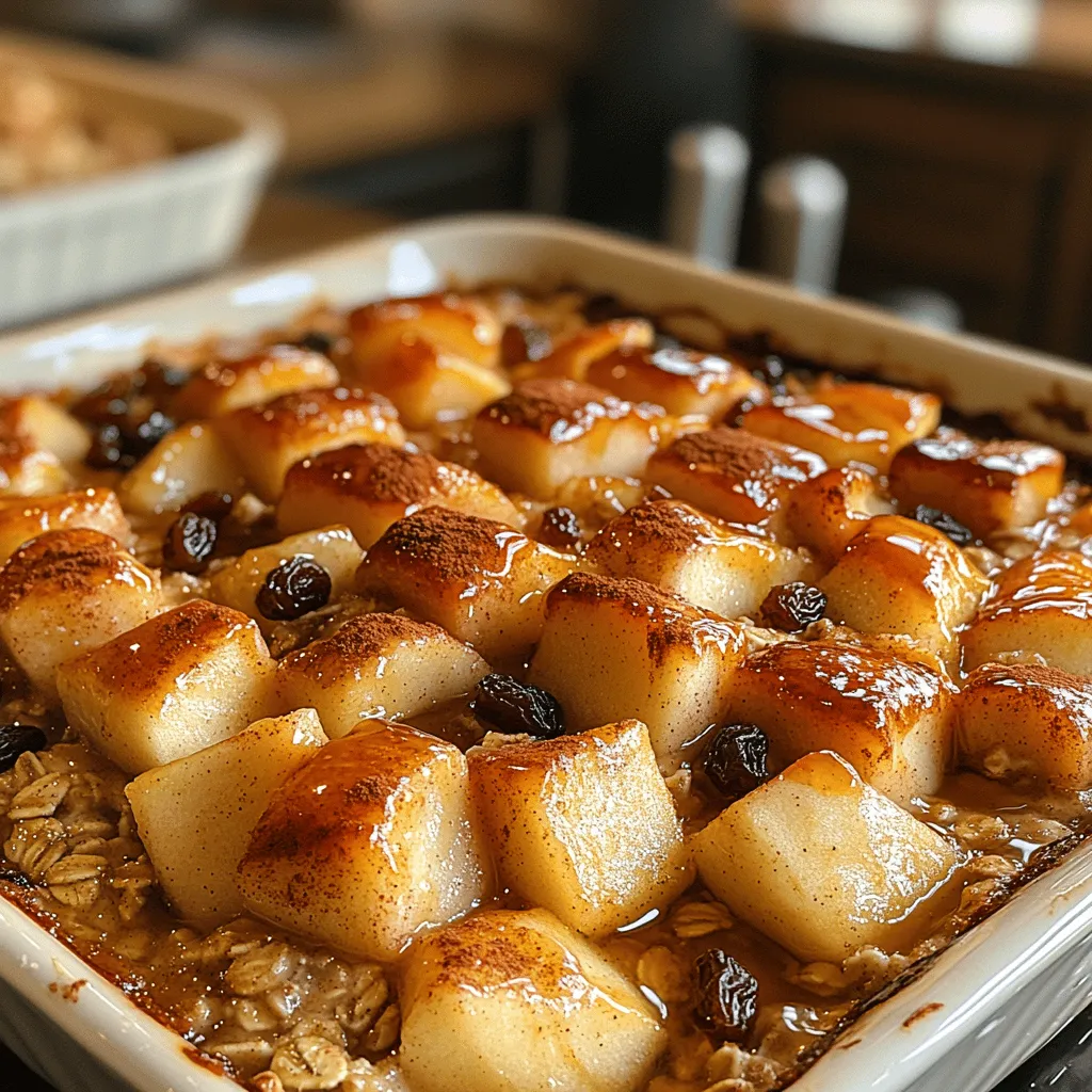 If you're looking for a delightful recipe that combines the comforting flavors of cinnamon and apple with the wholesome goodness of oats, look no further than the Sweet Apple Cinnamon Oat Bake. This dish not only tantalizes the taste buds but also offers a nutritious way to kickstart your day or enjoy a satisfying snack. With its warm, inviting aroma and the promise of sweet, chewy oats, this bake makes for a perfect addition to your breakfast table or a healthy afternoon treat.
