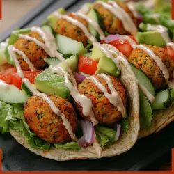 Discover the delightful world of plant-based cuisine with our Crispy Falafel Veggie Wraps. This recipe not only highlights the versatility of chickpeas but also packs a punch of flavor while providing a wholesome, healthy option for lunch or dinner. In a culinary landscape that increasingly embraces vegetarian and vegan options, falafel stands out as a beloved staple thanks to its crunchy exterior and fresh, vibrant filling. Whether you're a seasoned vegetarian or simply looking to incorporate more vegetables into your diet, these wraps are sure to satisfy your taste buds and nourish your body. Let’s dive into the details of this tasty recipe.