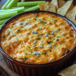In the realm of appetizers, few dishes can match the creamy, spicy allure of buffalo chicken dip. This Spicy Bliss Buffalo Chicken Dip recipe is a delightful synthesis of flavors that melds tender chicken with a zesty buffalo sauce, all enveloped in a rich, creamy base. It's not just an ordinary dip; it’s a culinary experience that captivates the senses. Perfect for game days, parties, or even a cozy night at home, this dish is designed to tantalize your taste buds and leave your guests clamoring for more. Whether you’re hosting a gathering or simply indulging in a movie night, this dip stands out as a must-have.