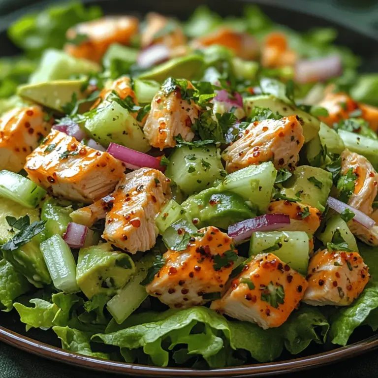 When it comes to creating a dish that is both nutritious and bursting with flavor, the Avocado Bliss Chicken Salad stands out as a delightful choice. This salad is not only a feast for the eyes but also a powerhouse of essential nutrients, making it a perfect option for anyone looking to maintain a balanced diet without sacrificing taste. With its creamy texture and a harmonious blend of ingredients, this recipe is an excellent way to incorporate wholesome foods into your daily meals.