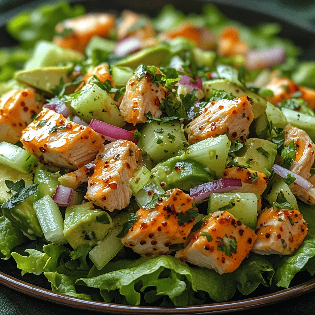 When it comes to creating a dish that is both nutritious and bursting with flavor, the Avocado Bliss Chicken Salad stands out as a delightful choice. This salad is not only a feast for the eyes but also a powerhouse of essential nutrients, making it a perfect option for anyone looking to maintain a balanced diet without sacrificing taste. With its creamy texture and a harmonious blend of ingredients, this recipe is an excellent way to incorporate wholesome foods into your daily meals.
