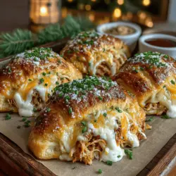 When it comes to whipping up quick and delicious appetizers, few things can compete with the delightful simplicity of crescent roll creations. Cheesy Turkey Crescents Delight is a standout recipe that combines convenience, flavor, and an appealing presentation, making it an ideal choice for any gathering, from casual family dinners to festive parties. This dish not only satisfies your taste buds but also brings a touch of elegance to your appetizer spread, ensuring your guests are impressed right from the start.