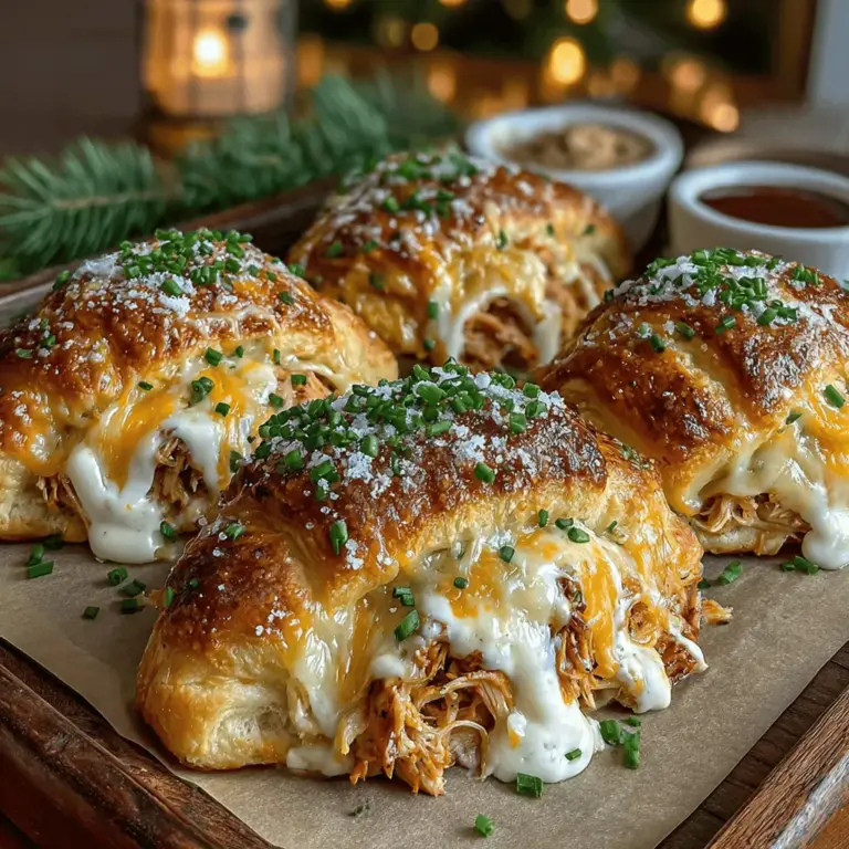 When it comes to whipping up quick and delicious appetizers, few things can compete with the delightful simplicity of crescent roll creations. Cheesy Turkey Crescents Delight is a standout recipe that combines convenience, flavor, and an appealing presentation, making it an ideal choice for any gathering, from casual family dinners to festive parties. This dish not only satisfies your taste buds but also brings a touch of elegance to your appetizer spread, ensuring your guests are impressed right from the start.