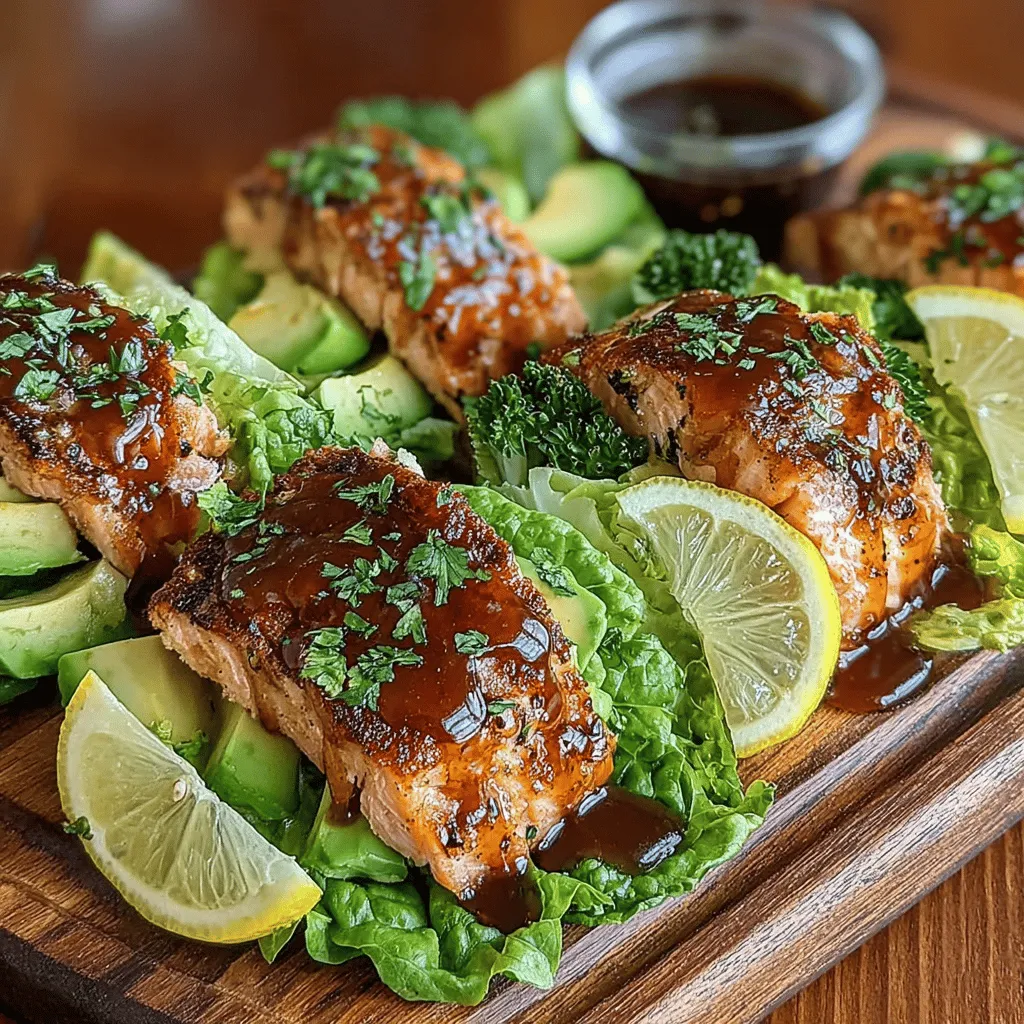 In the ever-evolving world of culinary delights, a dish that stands out for its vibrancy and health benefits is the Zesty Salmon Lettuce Wraps with Lemon Glaze. This recipe combines perfectly cooked salmon fillets coated in a tangy lemon glaze, all wrapped in crisp lettuce leaves, creating a delightful bite that is both delicious and nutritious. Whether you’re looking for a light lunch option or a satisfying dinner, these wraps are a fantastic choice that can elevate your meal repertoire.