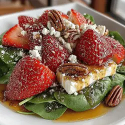As the days grow longer and warmer, the desire for light and refreshing meals becomes paramount. The Refreshing Summer Strawberry Spinach Salad is a vibrant dish that perfectly encapsulates the essence of summer. This salad is a delightful medley of flavors and textures, making it an ideal choice for picnics, barbecues, or simply as a healthy weeknight dinner. Its bright colors and refreshing ingredients not only tantalize the taste buds but also provide a nutritional boost that aligns with seasonal eating.