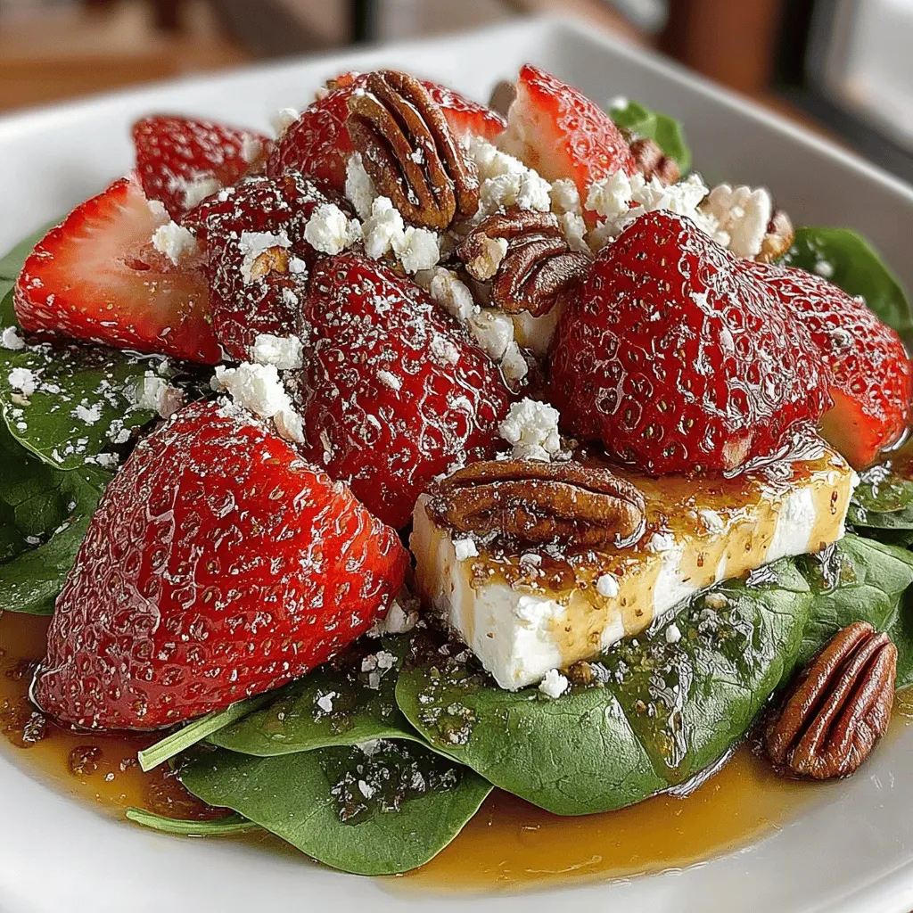 As the days grow longer and warmer, the desire for light and refreshing meals becomes paramount. The Refreshing Summer Strawberry Spinach Salad is a vibrant dish that perfectly encapsulates the essence of summer. This salad is a delightful medley of flavors and textures, making it an ideal choice for picnics, barbecues, or simply as a healthy weeknight dinner. Its bright colors and refreshing ingredients not only tantalize the taste buds but also provide a nutritional boost that aligns with seasonal eating.
