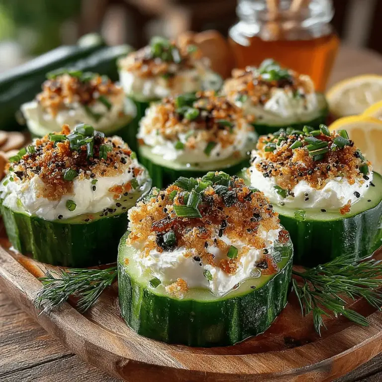 In the world of culinary delights, appetizers and finger foods hold a special place, especially during social gatherings. Whether it’s a festive holiday party, a casual get-together, or a sophisticated soirée, the right selection of bite-sized treats can set the tone and elevate the experience for your guests. Among the myriad of options available, Everything Bagel Cucumber Bites stand out as a fresh, healthy, and flavorful choice that everyone can enjoy.