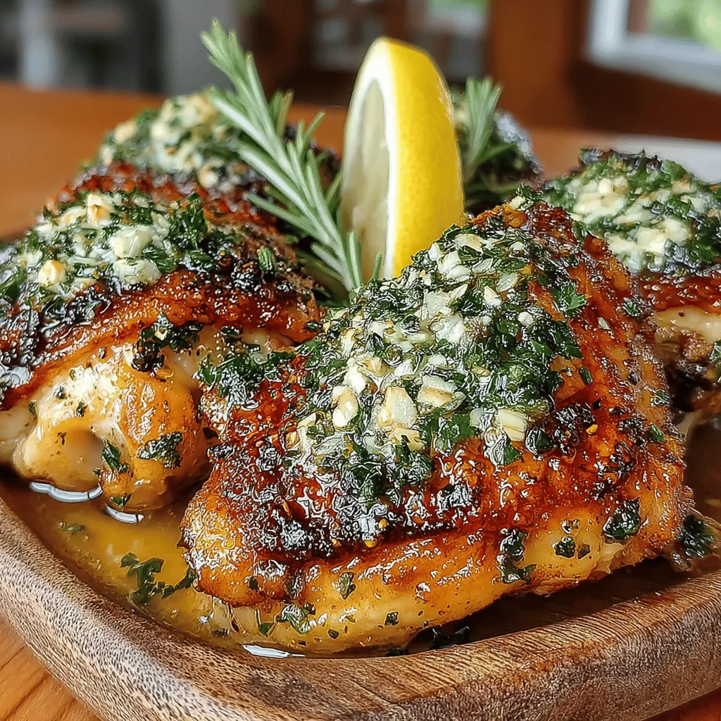 Garlic Butter Bliss Roasted Chicken Drumsticks are not just a meal; they are an experience that combines succulent, juicy chicken with the irresistible aroma of garlic and butter. This dish stands out for its simplicity and the depth of flavor it offers, making it an ideal choice for any occasion. Whether you're preparing a cozy dinner for your family or impressing guests at a festive gathering, these roasted chicken drumsticks are guaranteed to be a hit.