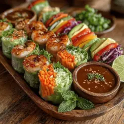 As we transition into the warmer months, the allure of light, fresh meals becomes irresistible. One dish that perfectly embodies this essence is the rice paper roll. Known for their vibrant colors and crisp textures, rice paper rolls are not just a feast for the eyes; they also provide a nutritious option that is perfect for summer gatherings or as a light meal. Their versatility allows for a range of fillings, catering to both vegetarian and non-vegetarian preferences, making them an ideal choice for any occasion.