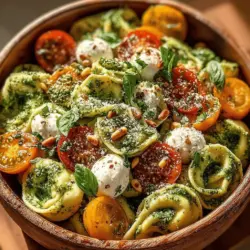 When it comes to crafting the perfect Fresh Basil Pesto Tortellini Salad, the key to elevating its flavor lies in the careful adjustment of salt and pepper. These two seasonings are essential to bring out the vibrant flavors of the ingredients. Start by adding a pinch of salt after mixing your salad. Taste and adjust as necessary, remembering that some ingredients, like Parmesan cheese, already carry a salty profile.