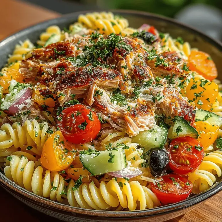 As the summer sun blazes overhead, the allure of outdoor gatherings, beach days, and casual picnics often inspires a shift in our cooking habits. When the temperature rises, turning on the stove can feel like an unwelcome chore. This is where the beauty of chilled dishes comes into play. They offer a refreshing reprieve from the heat while still delivering delicious flavors and satisfying meals. Among the myriad of options, the Chilled Summer Tuna Pasta Delight stands out as a perfect solution for those warm days when you crave something light yet fulfilling.
