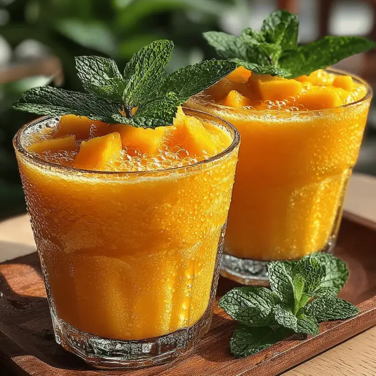 Smoothies have become a staple in many households, especially for those seeking a nutritious and convenient way to enjoy breakfast or a snack. Among the vast array of smoothie options available, the Tropical Bliss Frozen Mango Pineapple Smoothie stands out as a delightful, refreshing choice. This vibrant beverage captures the essence of summer in every sip, transporting your taste buds to a sun-soaked paradise. With its luscious blend of tropical fruits, creamy coconut milk, and a hint of lime, this smoothie is not only delicious but also packed with health benefits that make it an ideal addition to your daily diet.