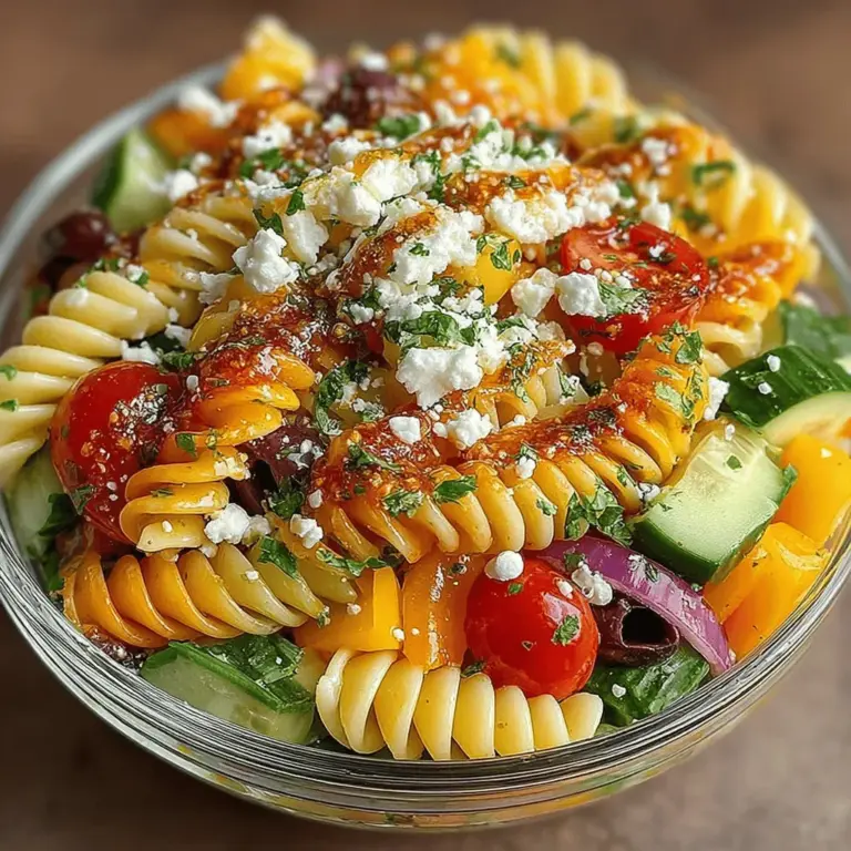 Creating a vibrant Rainbow Pasta Salad starts with fresh vegetables, which not only add color but also essential nutrients. To ensure uniformity and enhance the presentation, it is important to master some basic chopping and dicing techniques.