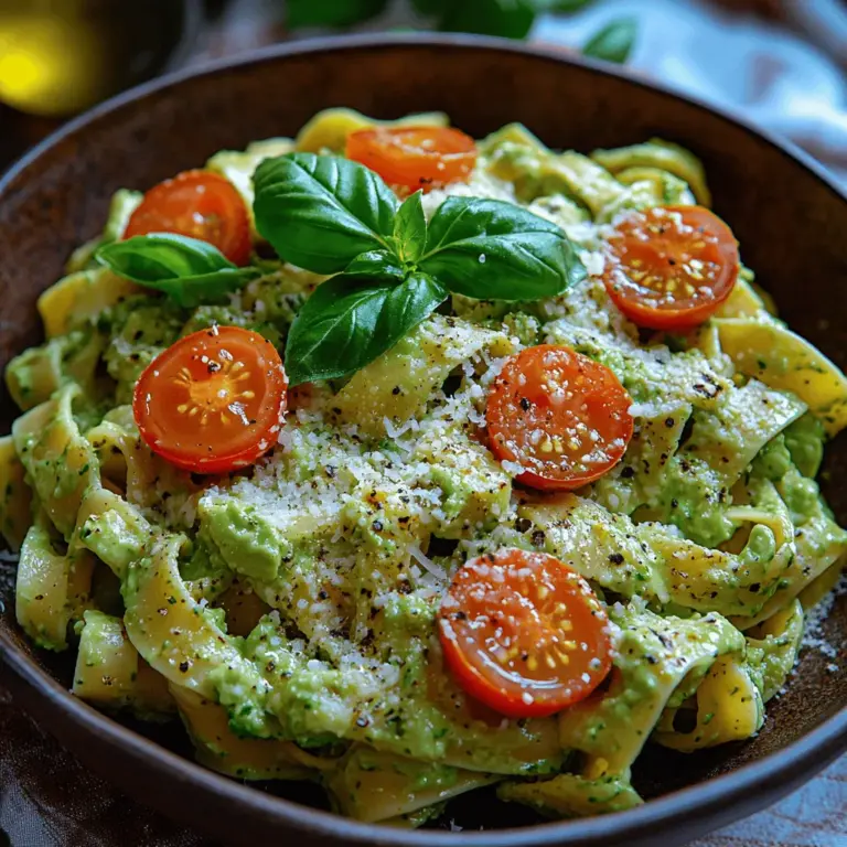 In recent years, creamy avocado pasta has emerged as a culinary favorite among those who appreciate quick, healthy meals without sacrificing taste. This delightful dish combines the creamy texture of ripe avocados with the comforting satisfaction of pasta, making it an ideal option for busy individuals and health enthusiasts alike. With its vibrant green color and rich flavor, creamy avocado pasta not only pleases the palate but also provides a myriad of nutritional benefits that make it a standout choice for any meal.