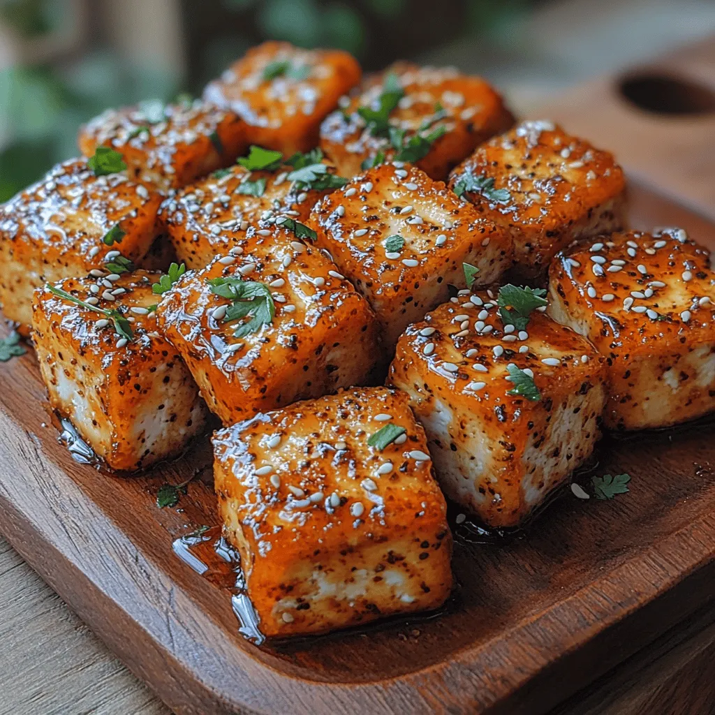 In the ever-evolving world of culinary delights, Crunchy Sriracha Honey Tofu Bites stand out as a vibrant and appealing dish that caters to both the palate and the health-conscious diner. This recipe combines the crunchiness of perfectly fried tofu with an exciting balance of spicy and sweet flavors, making it an enticing option for vegans, vegetarians, and anyone looking to incorporate more plant-based meals into their diet. The crispy exterior gives way to a tender center, creating a delightful texture that will satisfy even the most discerning of eaters.
