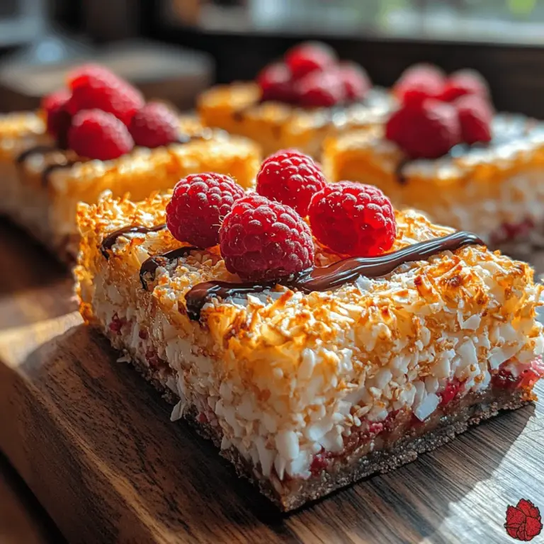 To fully appreciate the health benefits and flavors of Sweet Raspberry Coconut Slices, let's dive into the key ingredients that make this recipe a standout:
