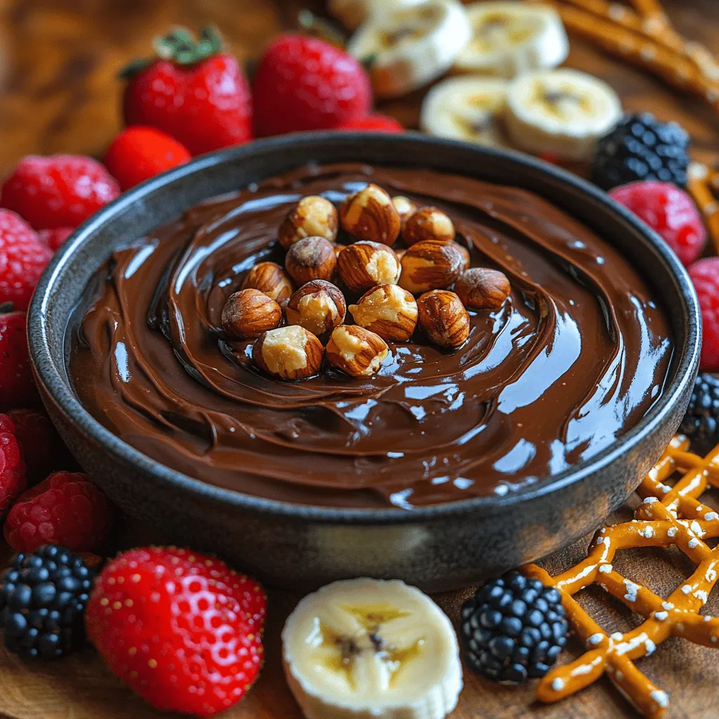 Delve into the world of indulgence with our Nutty Delight: Sweet Chocolate Hazelnut Dip. This delectable treat combines the rich flavors of roasted hazelnuts and dark chocolate, creating a dip that is not only easy to prepare but also irresistibly delicious. Imagine gathering around a table filled with fresh fruits, crunchy pretzels, and warm pastries, all waiting to be dipped into this luscious concoction. Whether you’re hosting a gathering or simply looking for a sweet snack, this dip offers a delightful experience that tantalizes the taste buds. In this article, we’ll explore the nuances of the ingredients, the step-by-step preparation process, and how to best serve this divine treat.