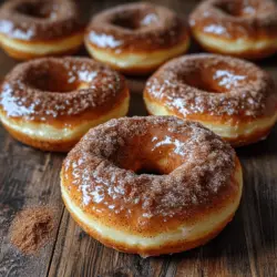 Every great recipe begins with great ingredients, and the Heavenly Sweet Baked Cinnamon Donuts are no exception. Each component plays a crucial role in achieving the perfect flavor, texture, and overall enjoyment of the final product. Here, we will delve into the key ingredients required for this recipe: